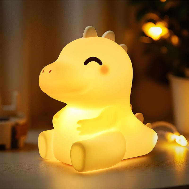 Rexy - Dinosaurus LED Nachtlamp van Siliconen