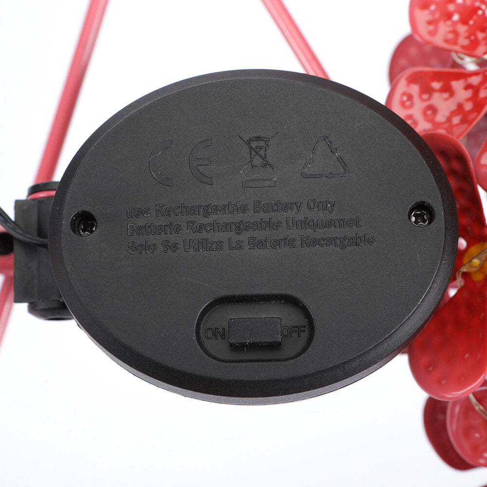 Flamengo Solar LED Tuinlamp – Roze – (1 LED)