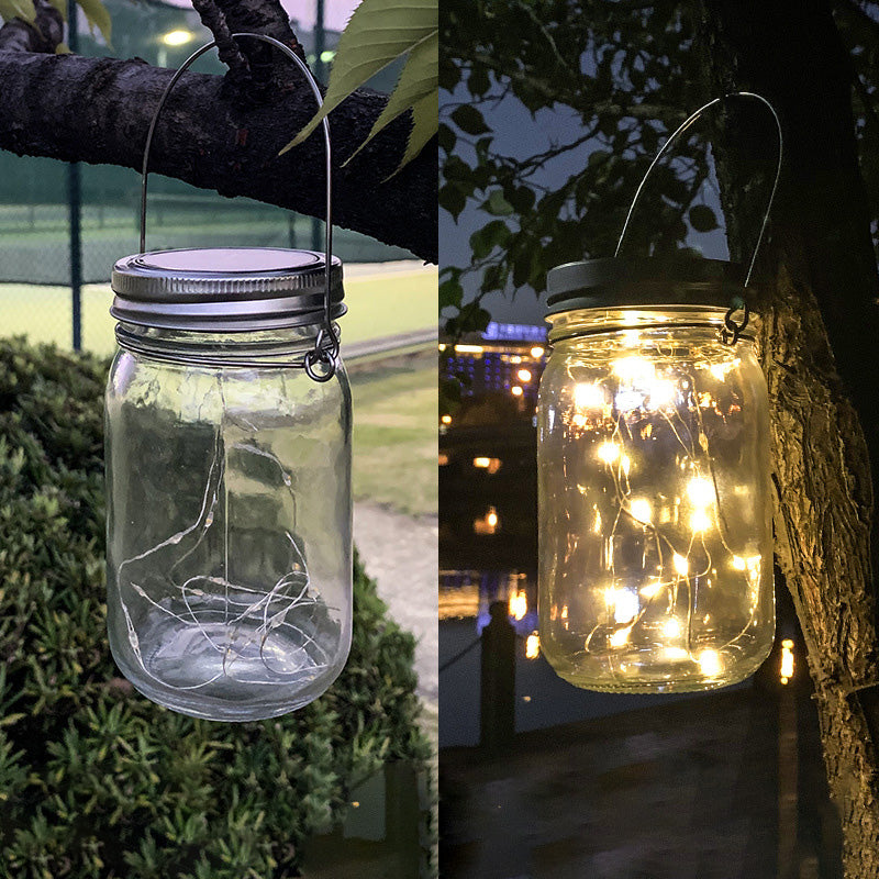 Solar LED Buitenlamp – Art Deco Wit/Geel – 1.2 V (20 LED’s)