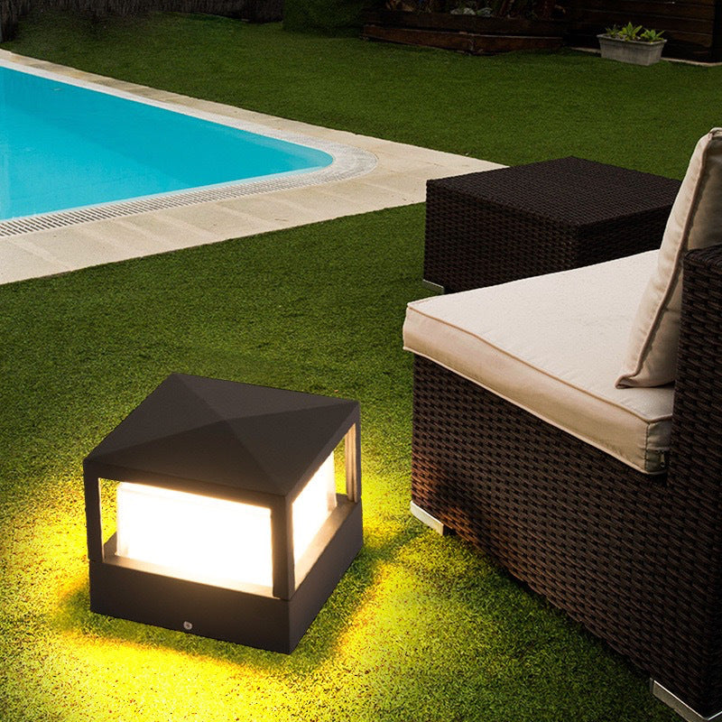 Industriële Waterdichte Aluminium LED Buitenlamp | Moderne Tuin- & Padverlichting