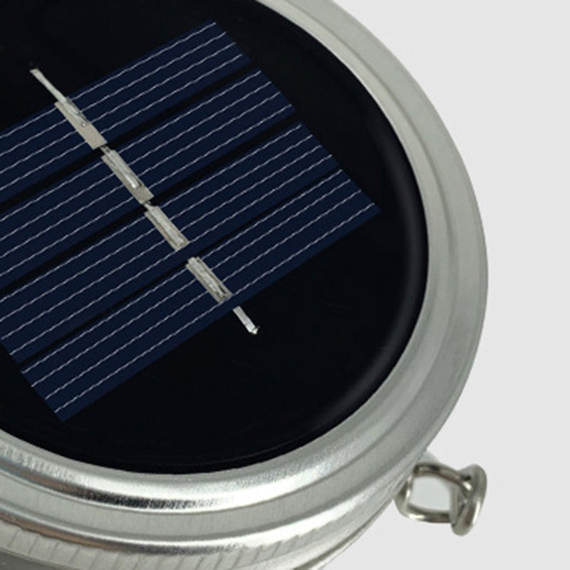 Solar LED Buitenlamp – Art Deco Wit/Geel – (20 LED’s)