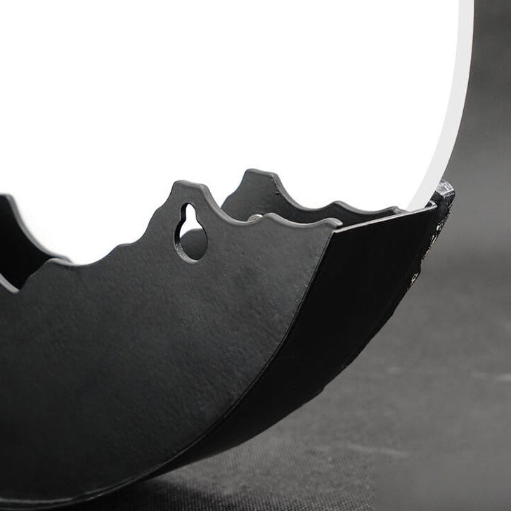 Aziatische Wandlamp met Minimalistisch Design – Iron, Acryl & Resin – LED