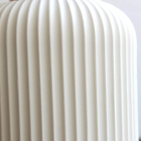 Moderne Wandlamp van Keramiek en Hout – Witte moderne Kleur