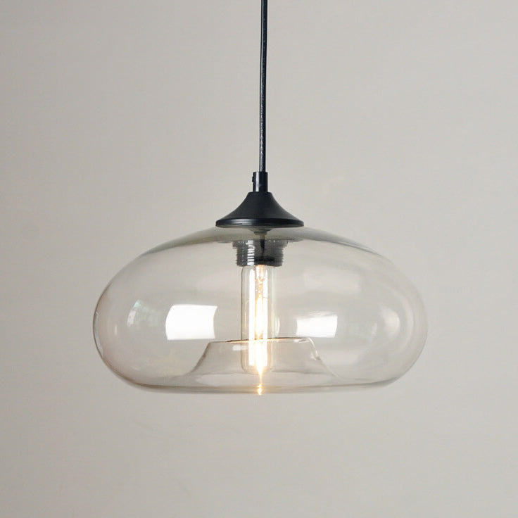 Industriële Glazen Hanglamp – Ø28 cm, Meerdere Kleuren, E26 Fitting