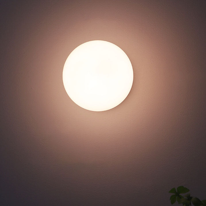 Moderne Wandlamp van Glas en IJzer – Verkrijgbaar in Roze, Beige en Wit