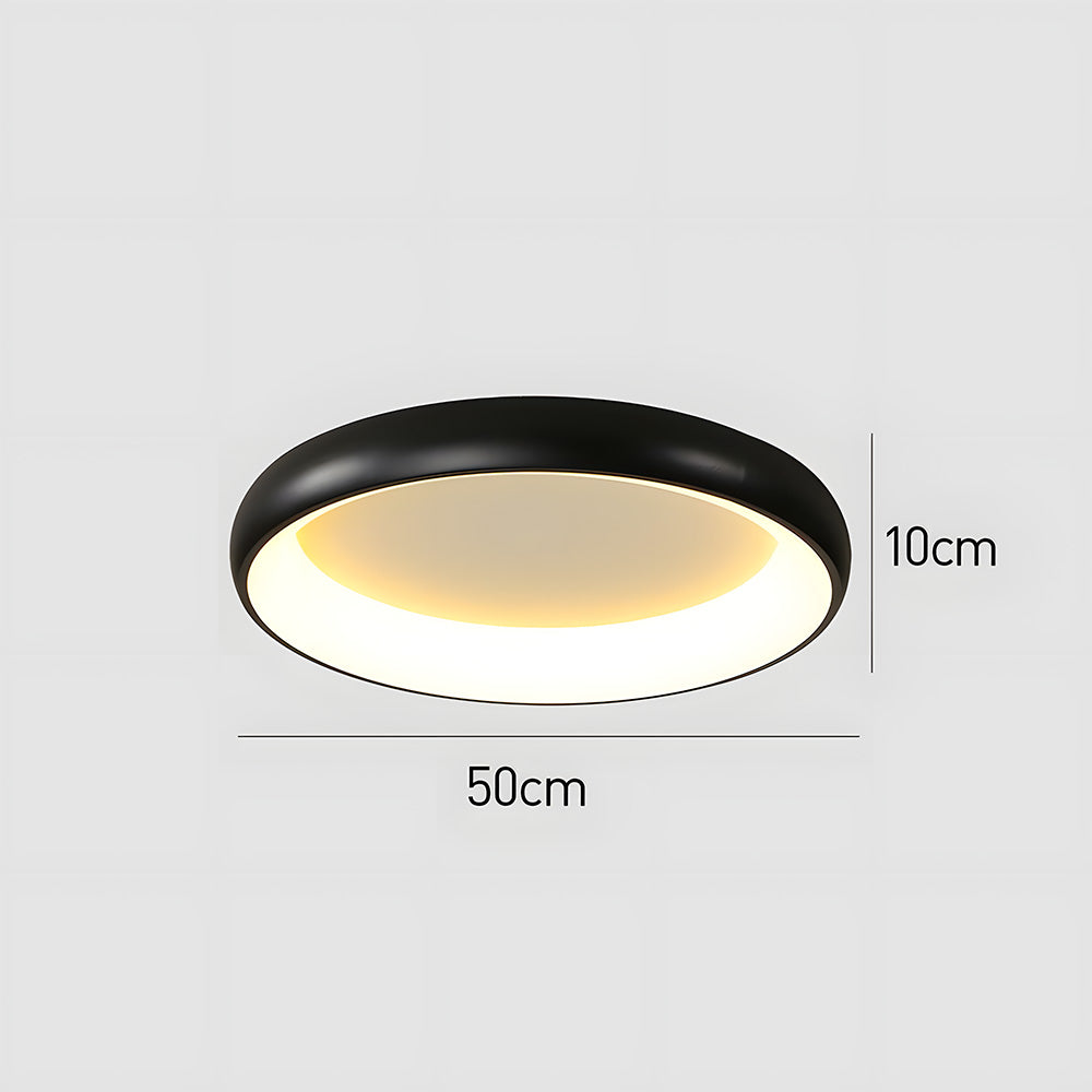 Plafonnier LED rond moderne – 40/50/60 cm avec lumière claire et économe en énergie
