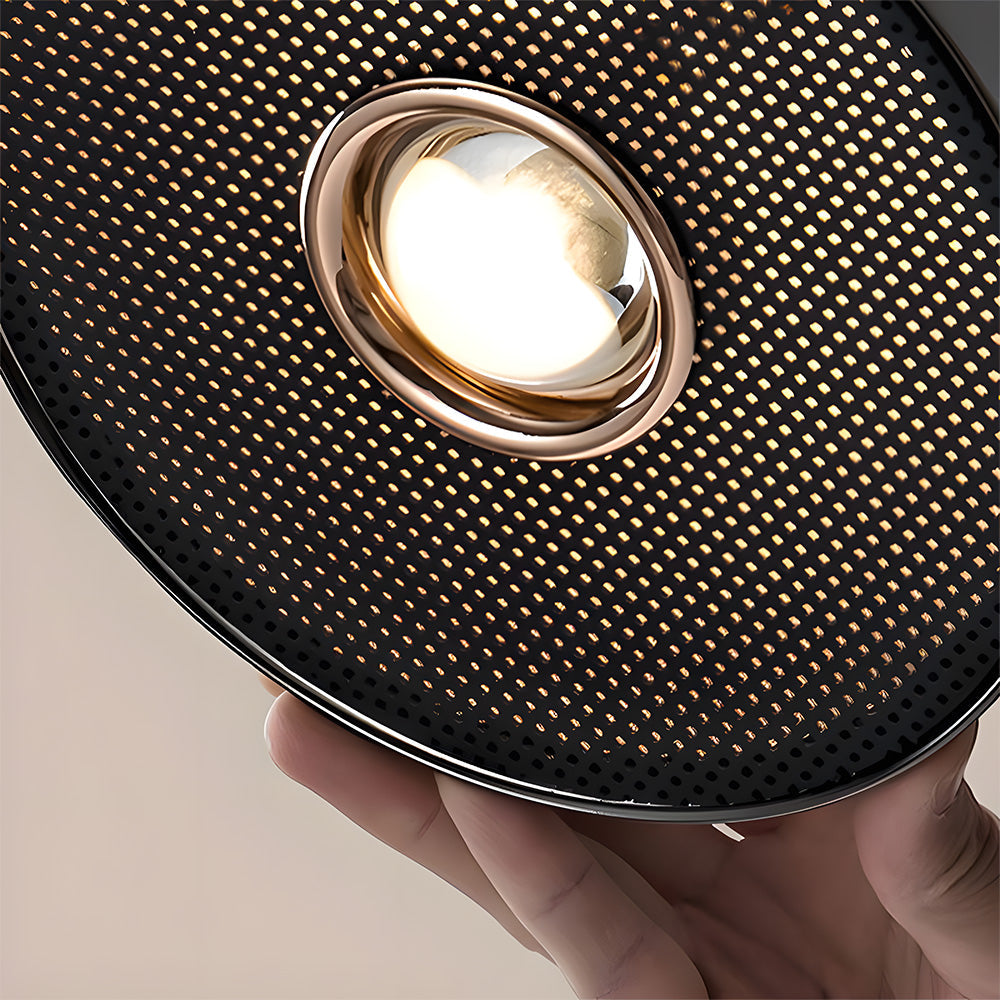 Scandinavische Moderne LED Hanglamp – Stained Glass Design met Minimalistisch Frame