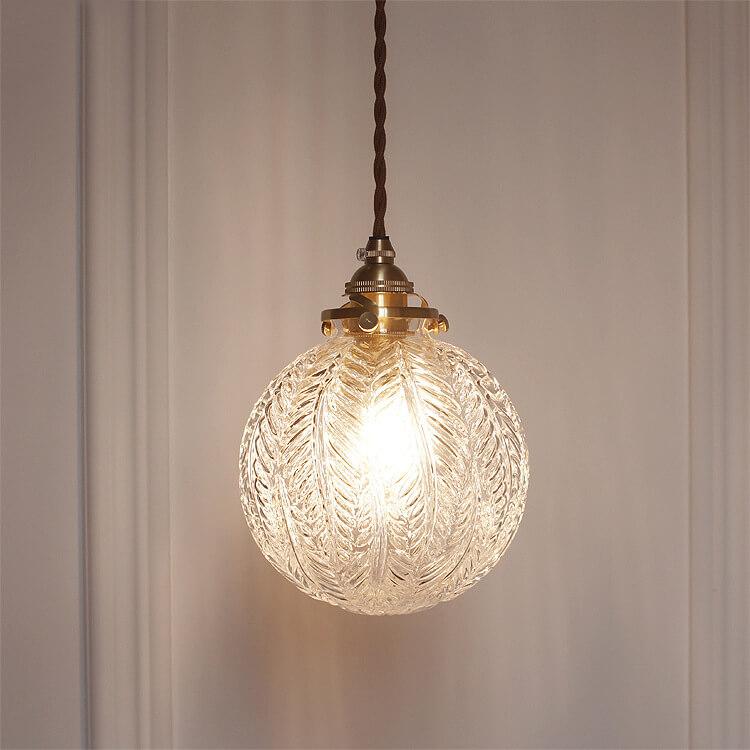 Moderne Glazen Hanglamp met Stijlvolle Details