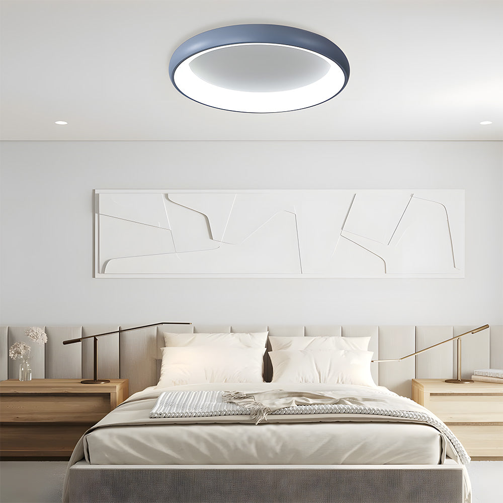 Plafonnier LED rond moderne – 40/50/60 cm avec lumière claire et économe en énergie