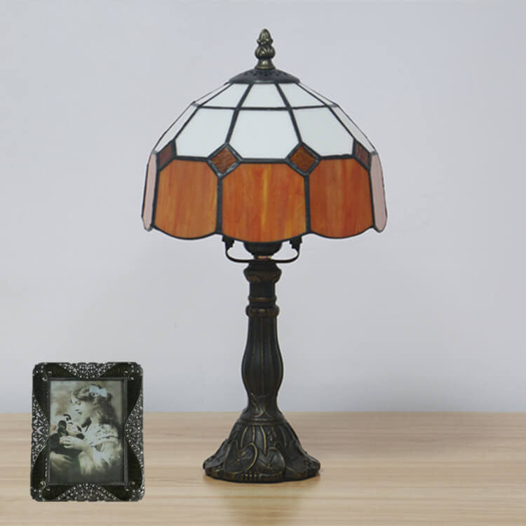 Designer Tafellamp – Handgemaakt Glas-in-Lood in Diverse Kleuren