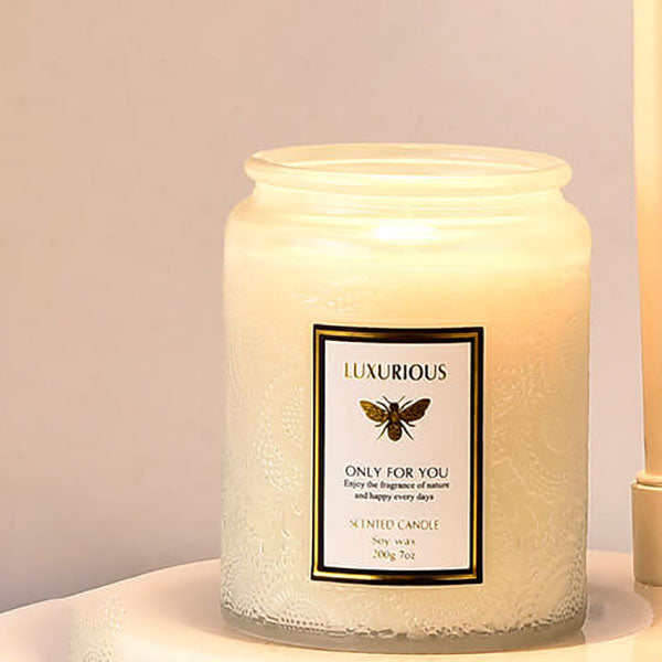 Moderne Houten Tafellamp met Kaarshouder