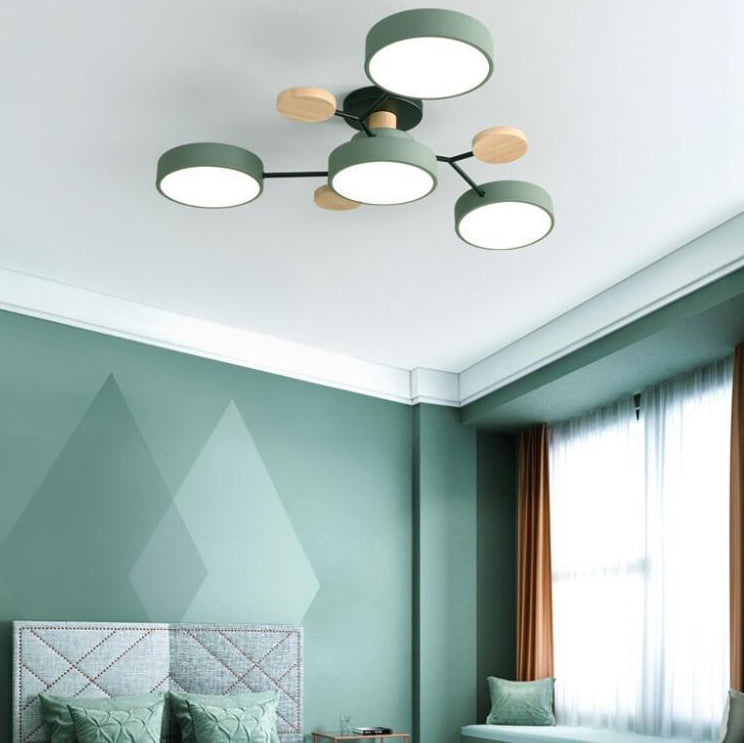 Scandinavische LED Plafondlamp Moleculair Design & Moderne Sfeerverlichting