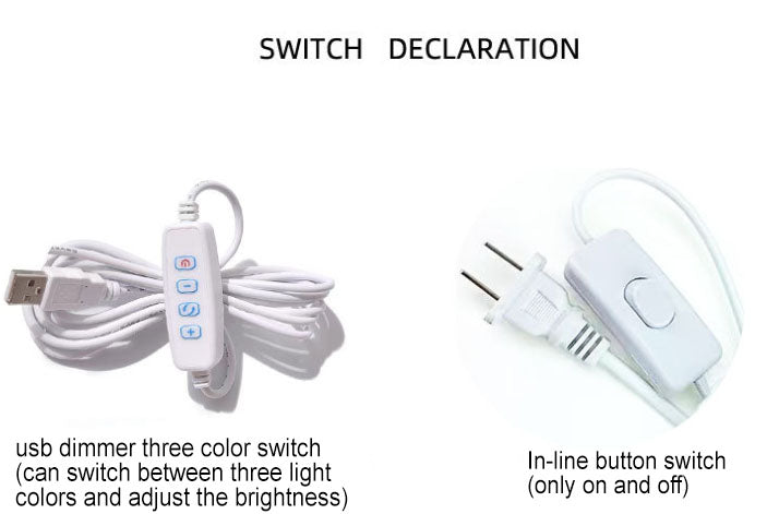 Scandinavische Glazen Tafellamp met Stoffen Kap – 3-Kleurig Dimbaar Licht