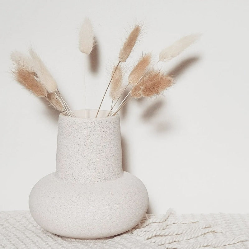 Lumio – Keramieken Vaas Tijdloos Cylindrisch Design