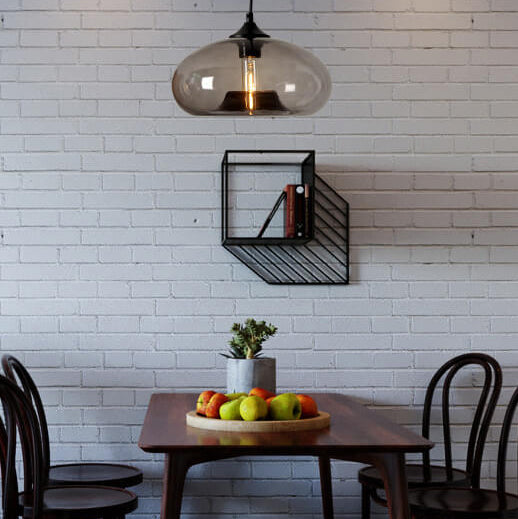 Industriële Glazen Hanglamp – Ø28 cm, Meerdere Kleuren, E26 Fitting