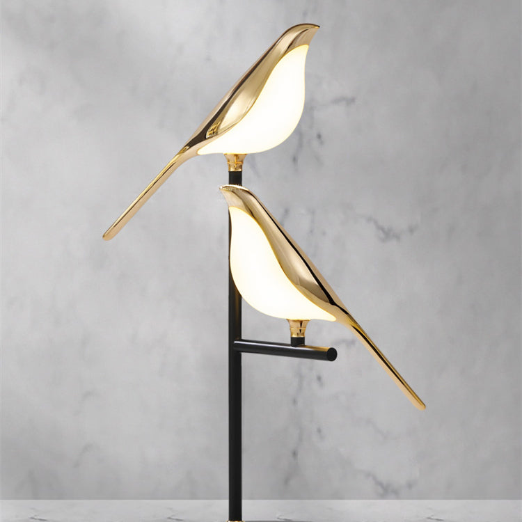 Gouden Vogel Tafellamp – Elegante Sfeerverlichting