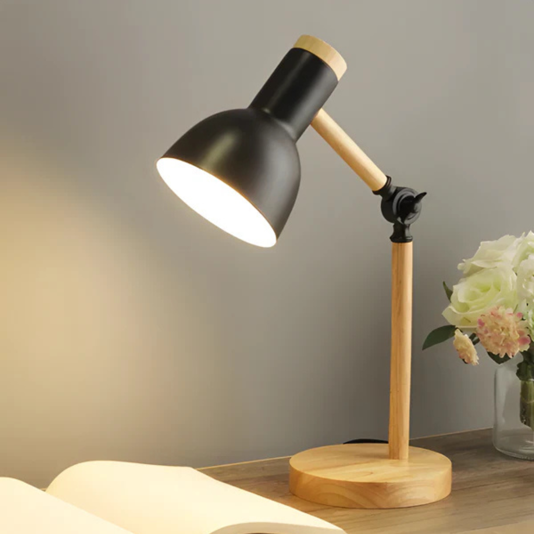 Fröja – Moderne LED Tafellamp met Verstelbare Kop & Macaron Design