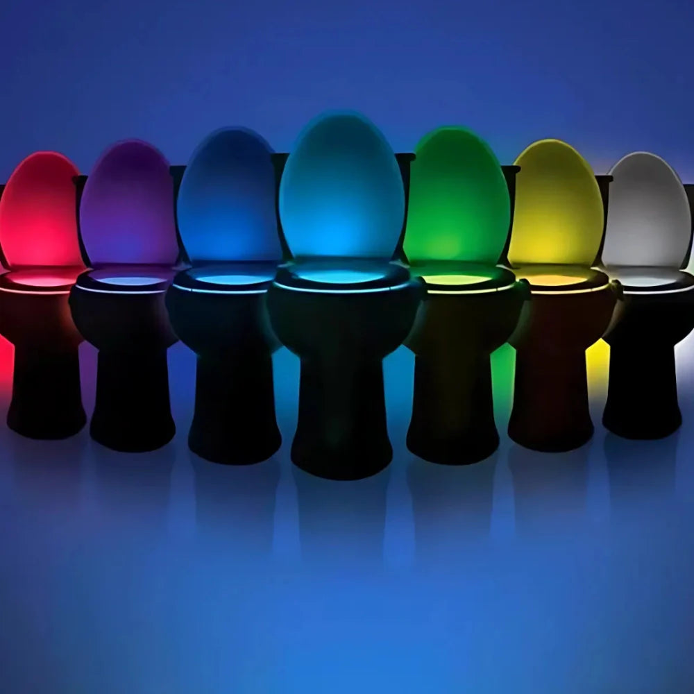Toilet Nachtlamp – Automatische Nachtlamp met Sensor & 8 Kleuren