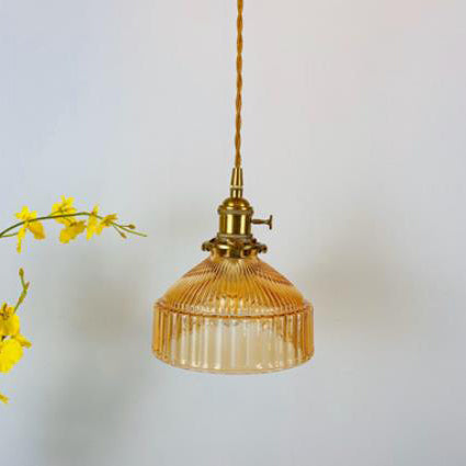 Industriële Hanglamp met Glas & Metaal Design