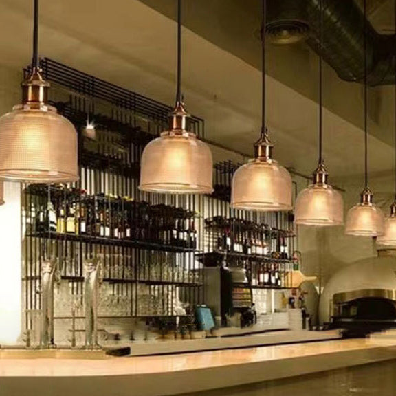 Moderne Glazen Hanglamp met Creatief Design