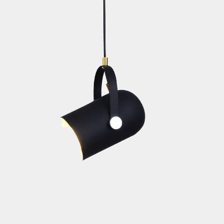 Modern Colorful Aluminum Pendant Lamp with Scandinavian Design – 1-light – E26