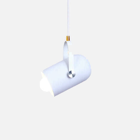 Modern Colorful Aluminum Pendant Lamp with Scandinavian Design – 1-light – E26
