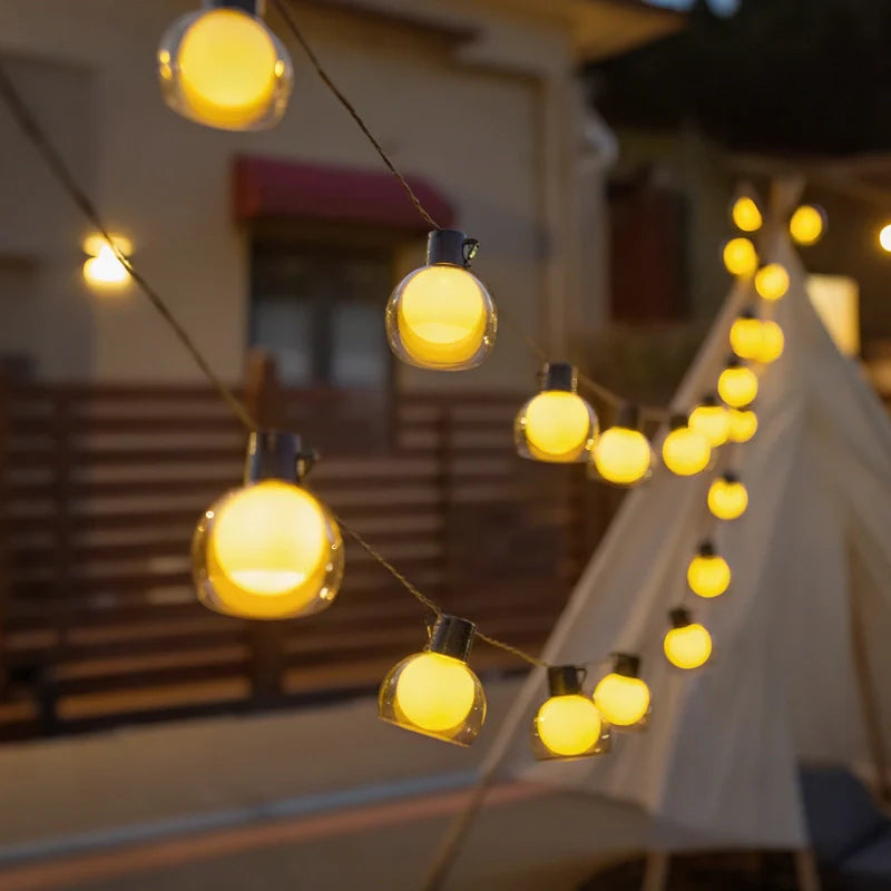 Hawai Solar String – Warme LED Sfeerverlichting met Afstandsbediening