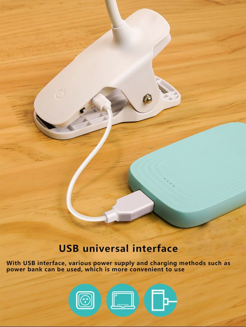 Moderne Witte Tafellamp van ABS & PP – Minimalistisch Design