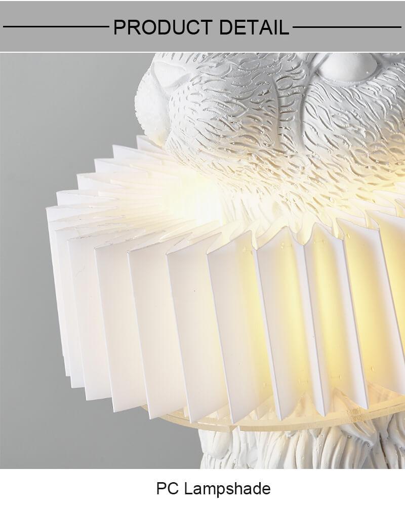 Moderne LED Tafellamp – Resin & PC, 5 W, 500 lm, 3 Speelse Designs