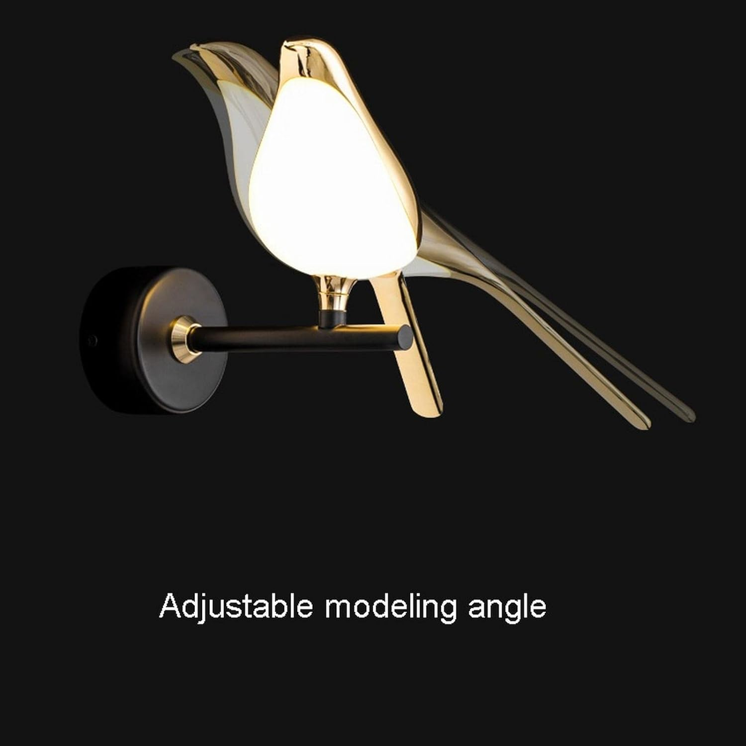 Modern LED Bird Wall Lamp – Stylish Nature-Inspired Lighting