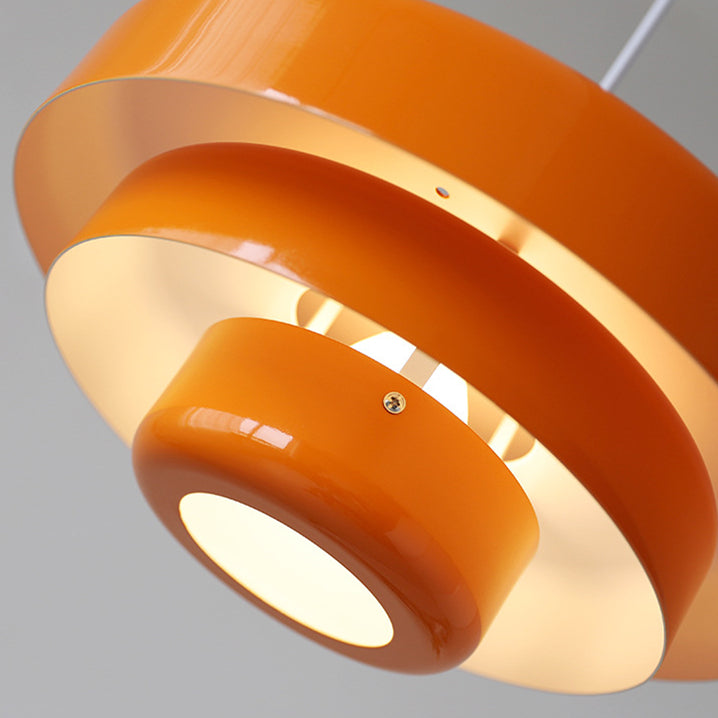 Ronde Stijlvolle IJzeren Hanglamp – Elegant Industrieel Ontwerp voor Huis & Keuken