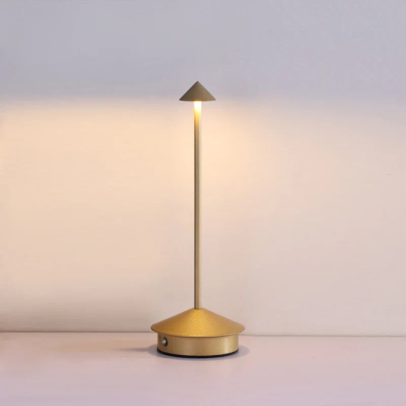 Scandinavische Minimalistische Tafellamp met Dimbare LED & Draadloos Design