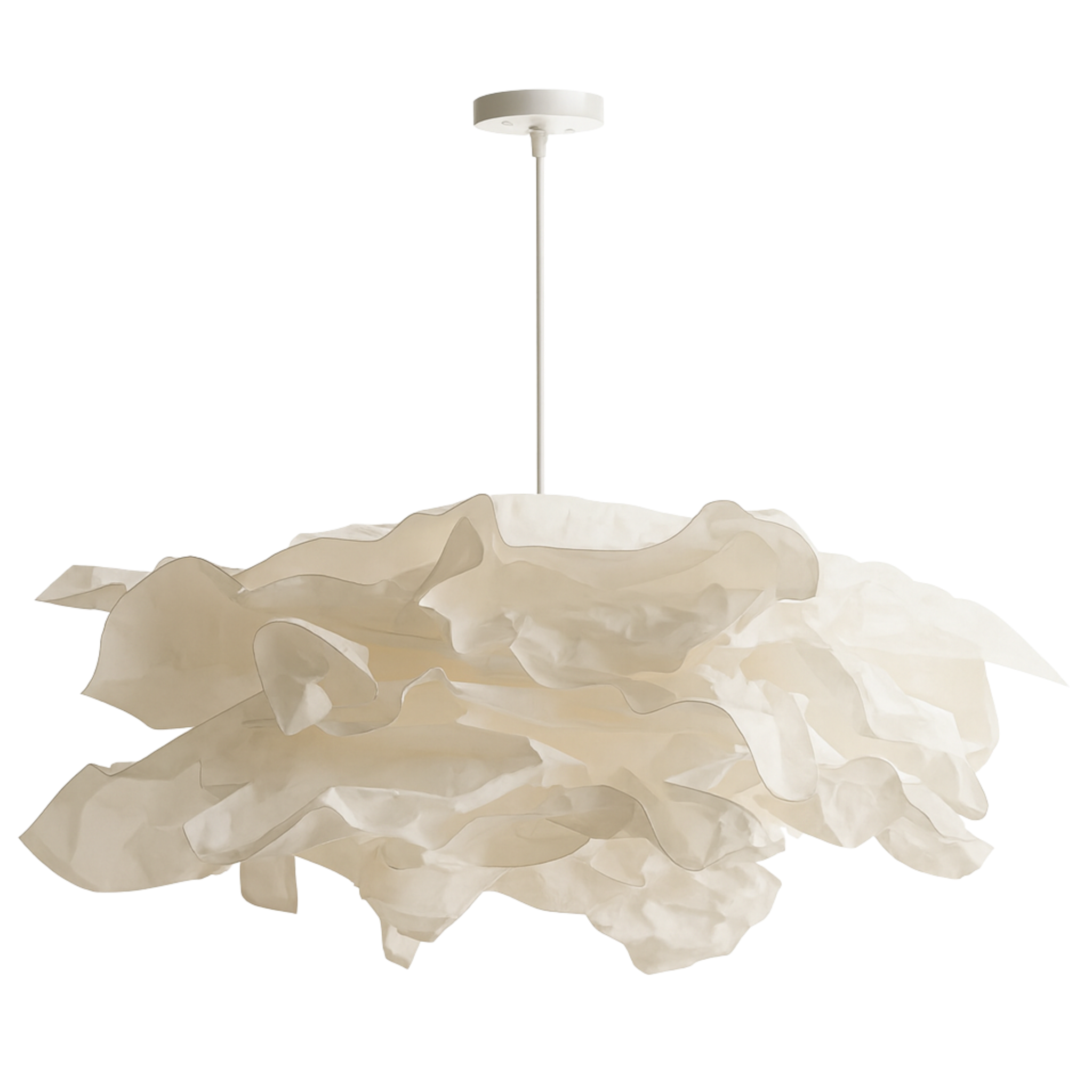 Cloudy Plafondlamp – Sereen en Licht als een Wolk