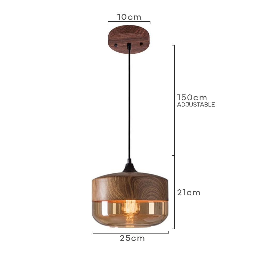Houten Hanglamp – Natuurlijk en Elegant