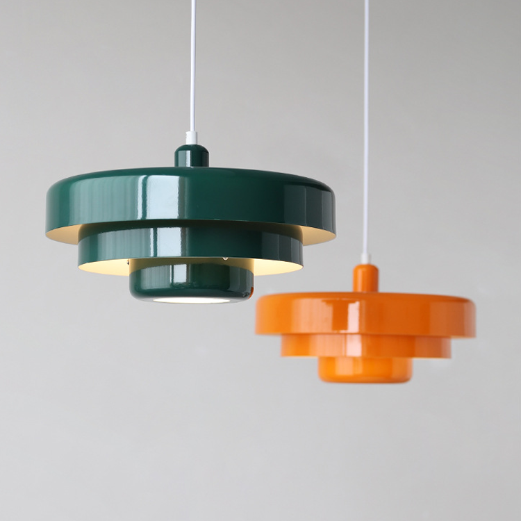 Ronde Stijlvolle IJzeren Hanglamp – Elegant Industrieel Ontwerp voor Huis & Keuken