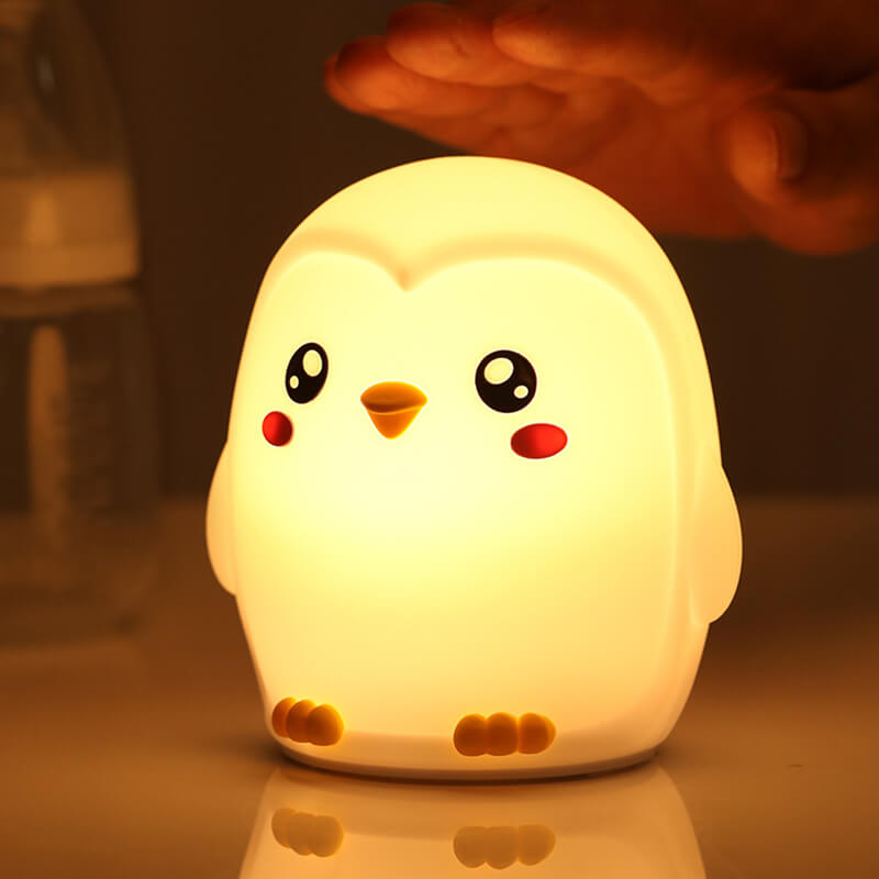 Lumio - Pinguïn Nachtlamp met LED en Touch-bediening