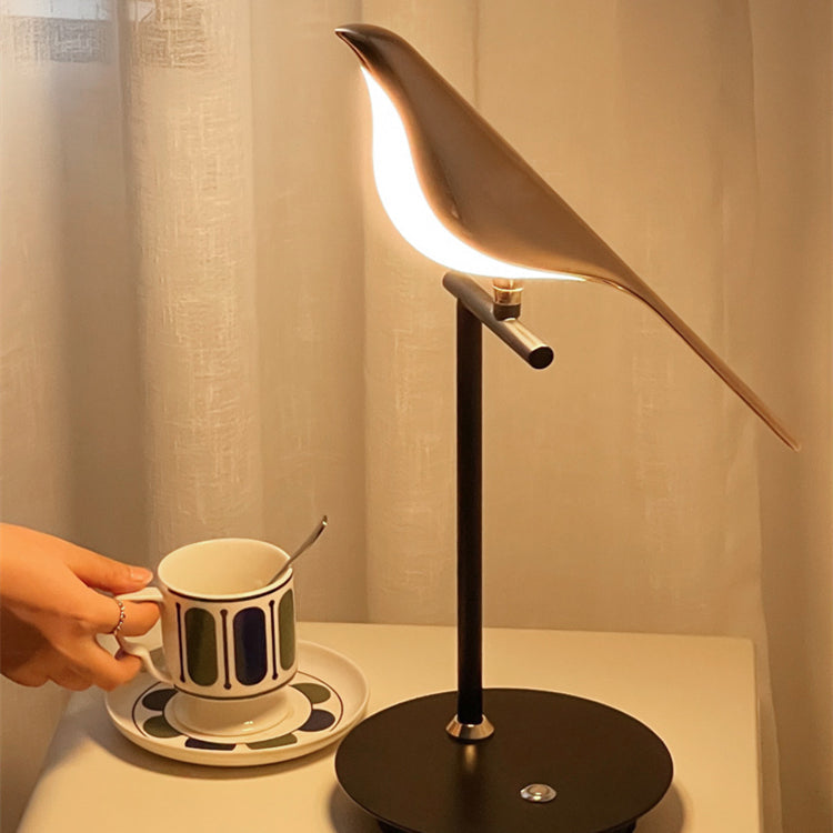 Gouden Vogel Tafellamp – Elegante Sfeerverlichting