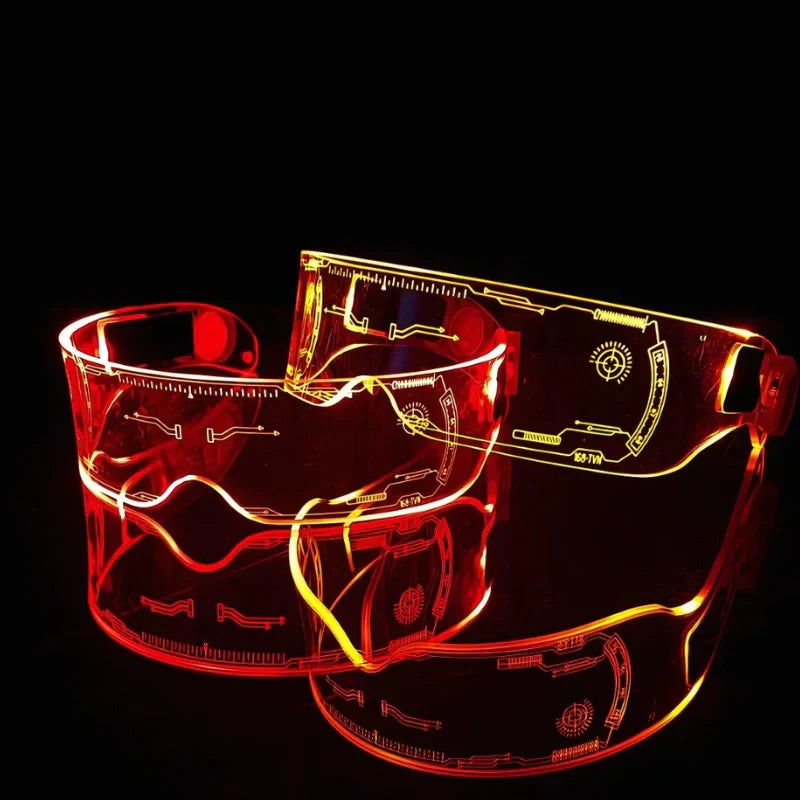 LED Neon Party Bril – Verlicht je Stijl en Straal in het Donker