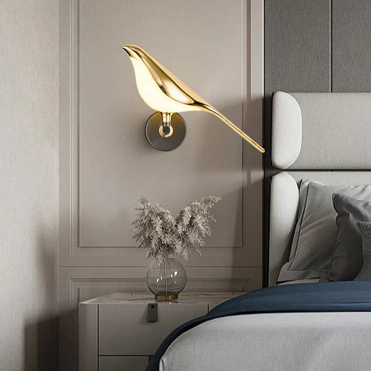 Modern LED Bird Wall Lamp – Stylish Nature-Inspired Lighting