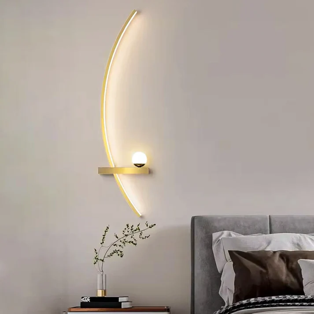 Lena - Moderne LED wandlamp met warm en koel licht