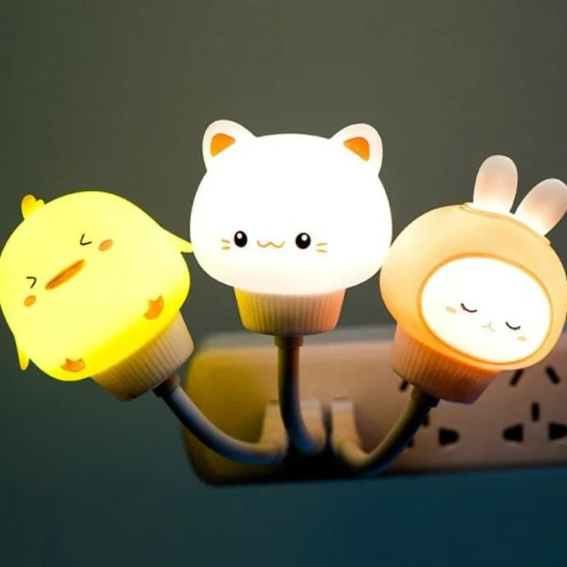 Schattige Nachtlamp – Schattige Dierenlamp met Warm Licht