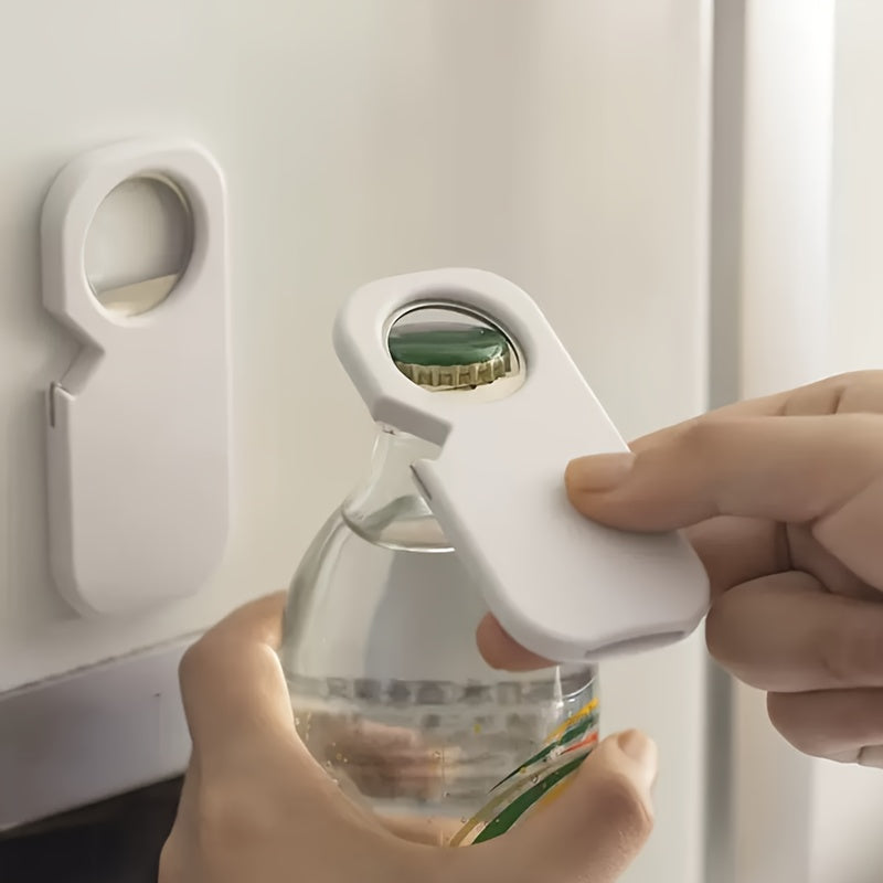 3-in-1 Flessen- en Blikopener – Magnetisch, RVS & Compact Ontwerp