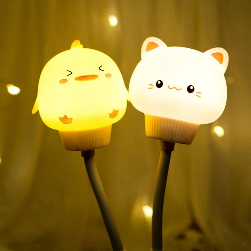 Schattige Nachtlamp – Schattige Dierenlamp met Warm Licht