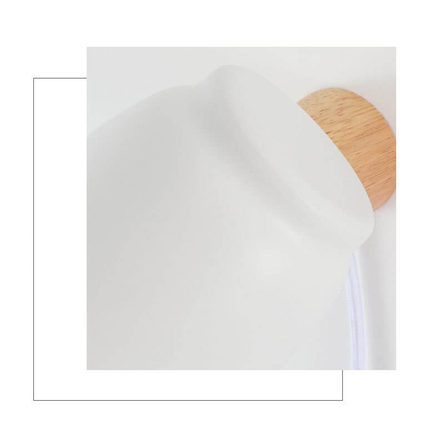 Moderne Wandlamp van IJzer en Hout – Zwart, Wit of Grijs