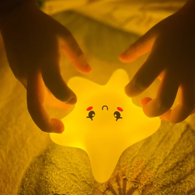 Kinder Nachtlampjes - Ster, Maan en Wolk