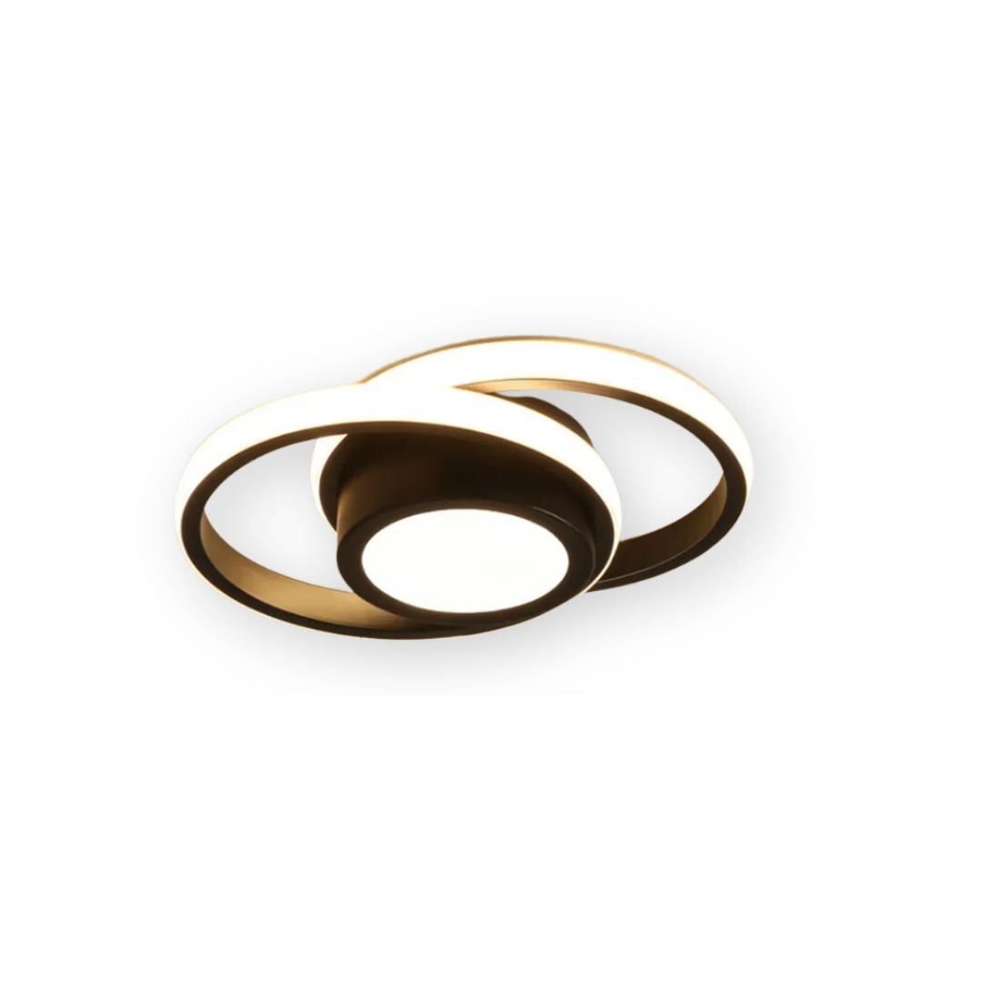 LED Plafondlamp met Dubbele Ring – Modern & Minimalistisch