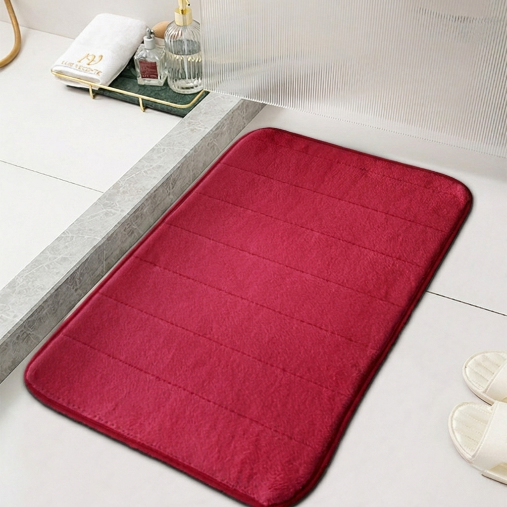 Absorberende Badmat – Sneldrogend Antislip Badkamerkleed