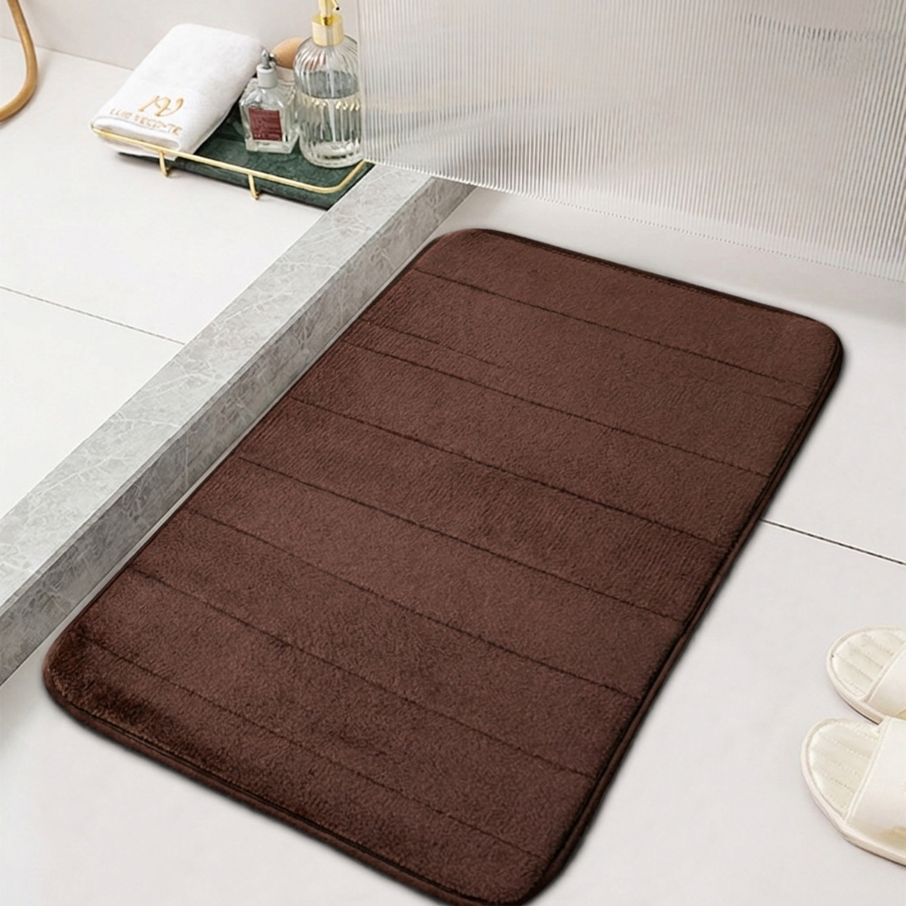 Absorberende Badmat – Sneldrogend Antislip Badkamerkleed