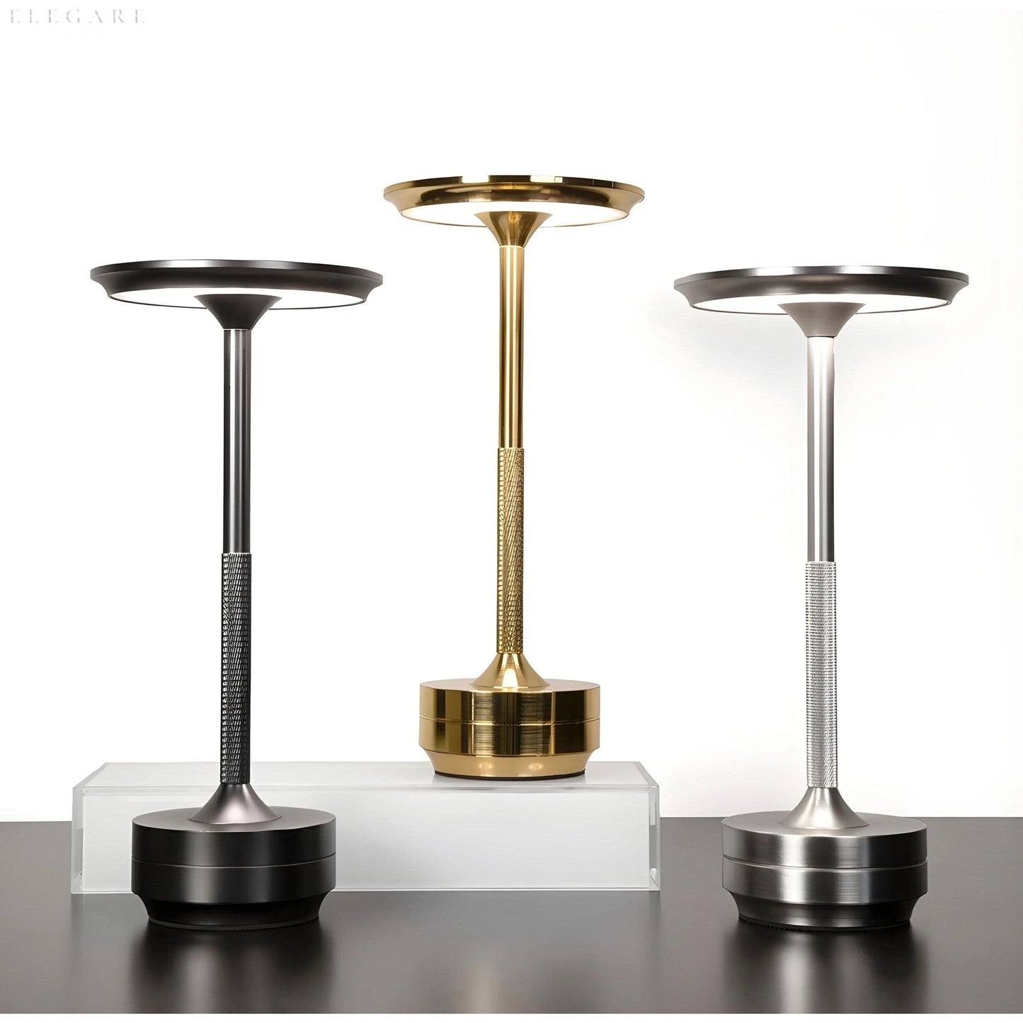 Vento – Draadloze Tafellamp met Touch Dimmer en Oplaadbare Batterij