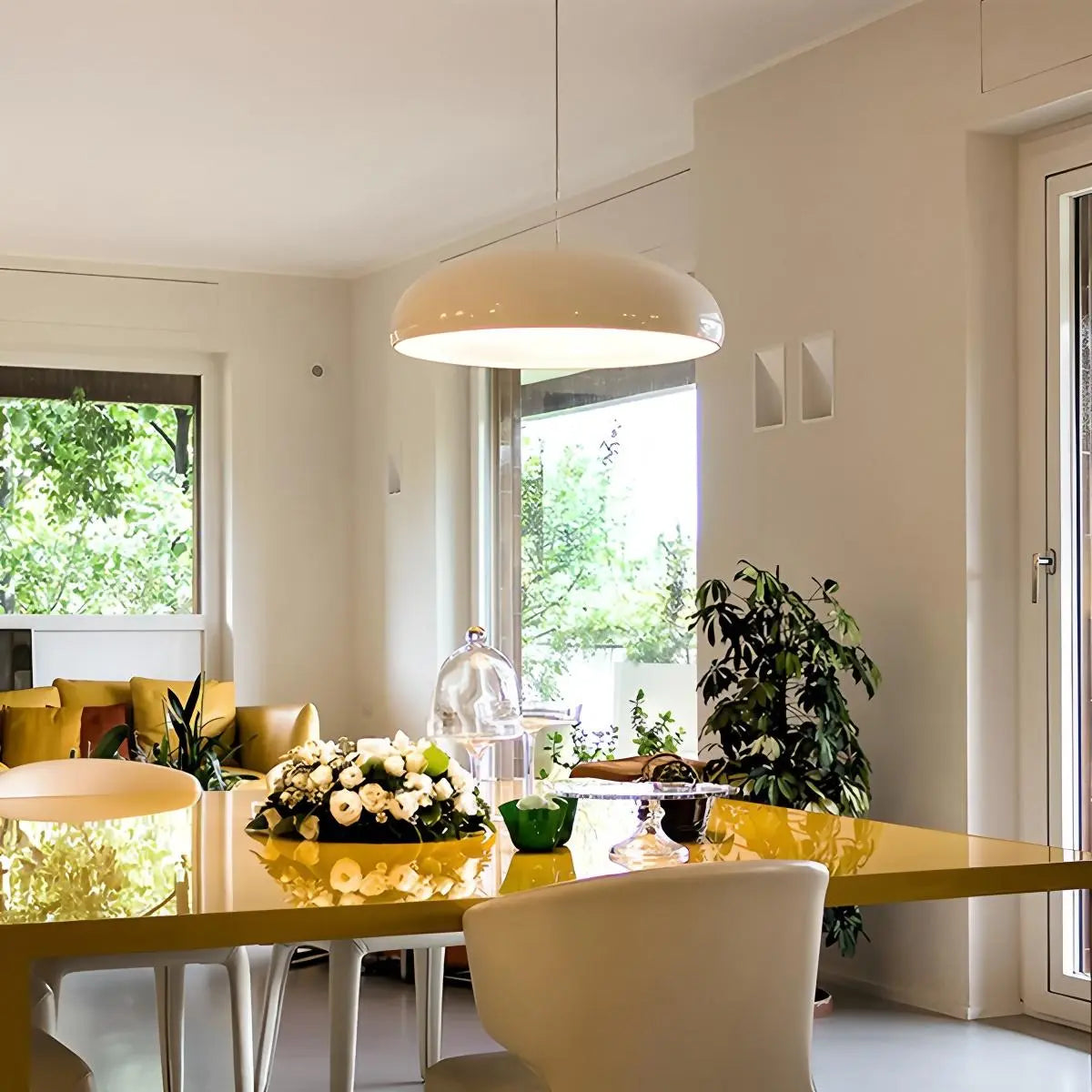 Moderne Hanglamp met 3-Kleurige LED Verlichting